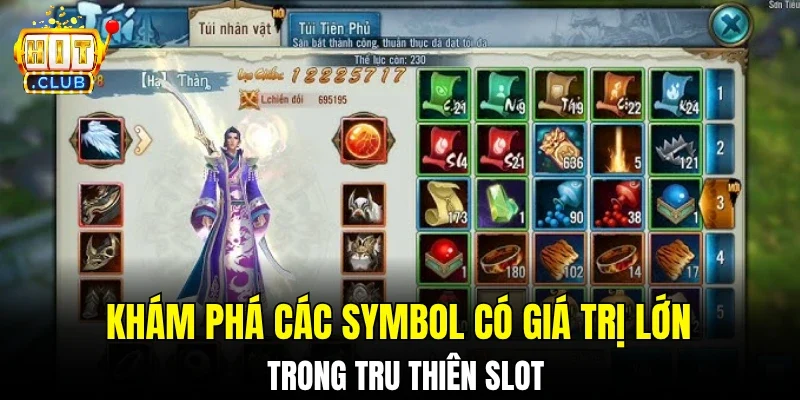 Khám phá các symbol có giá trị lớn trong Tru thiên slot